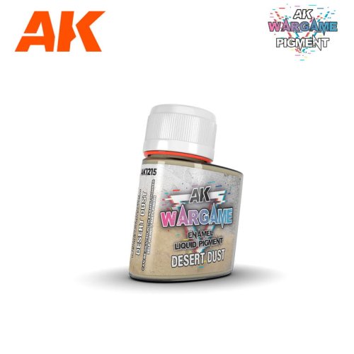 Go to product AK Interactive 1215 - Wargame Liquid Pigment Desert Dust 35 ml