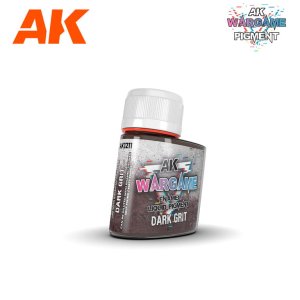 AK Interactive 1211 - Wargame Liquid Pigment Dark Grit 35 ml