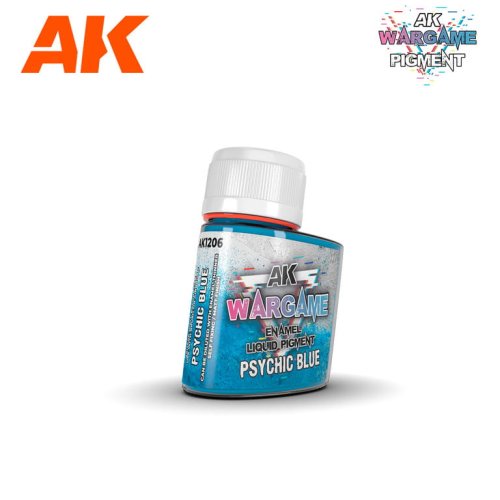 Go to product AK Interactive 1206 - Wargame Liquid Pigment Psychic Blue 35 ml