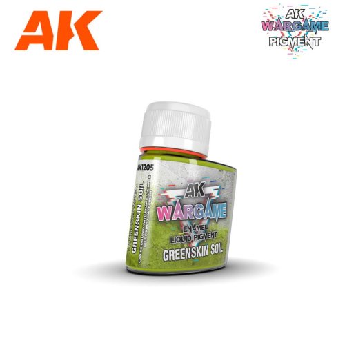 Go to product AK Interactive 1205 - Wargame Liquid Pigment Greenskin Soil 35 ml