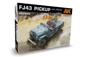AK Interactive 35002 - 1:35 FJ43 pickup with DShKM
