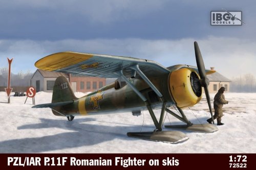 Go to product IBG 72522 - 1:72 PZL / IAR P.11F Romanian Fighter on skis