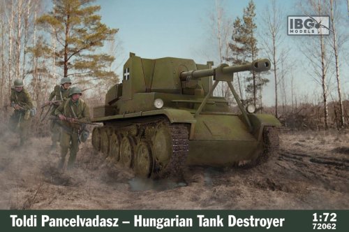 Go to product IBG 72062 - 1:72 Toldi Pancelvadasz - Hungarian Tank Destroyer