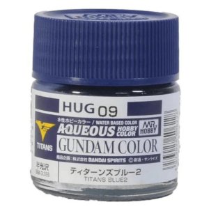 Mr.Hobby HUG09 - Aqueous Hobby Color Titans Blue 2 10 ml