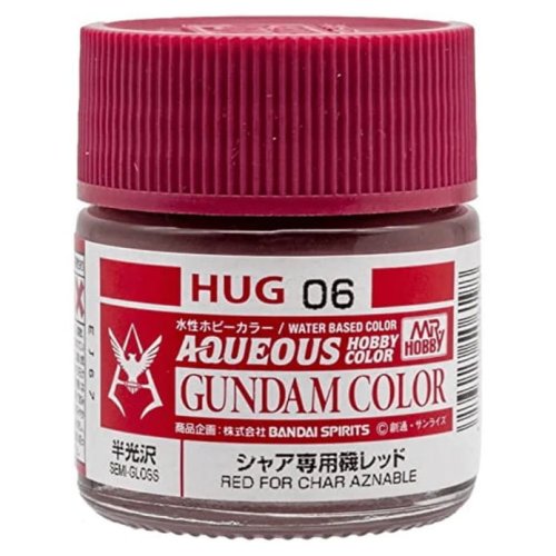 Go to product Mr.Hobby HUG06 - Aqueous Hobby Color Red For Char Aznable 10 ml