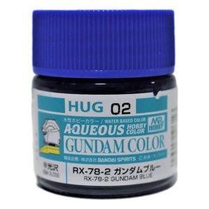 Mr.Hobby HUG02 - Aqueous Hobby Color RX-78-02 Gundam Blue 10 ml
