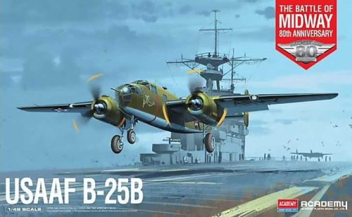 Go to product Academy 12336 - 1:48 USAAF B-25B Mitchell