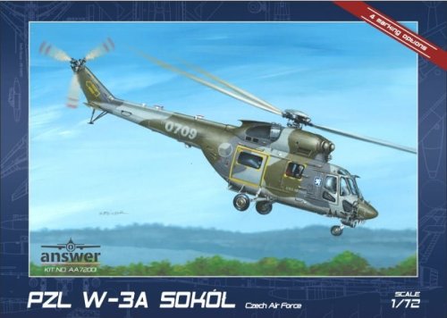 Go to product Answer AA72001 - 1:72 PZL W-3A Sokół Czech Air Force
