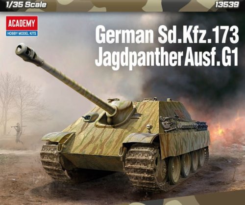 Go to product Academy 13539 - 1:35 German Sd.Kfz.173 Jagdpanther Ausf.G1