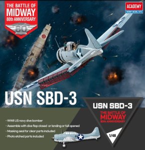 Academy 12345 - 1:48 USN SBD-3