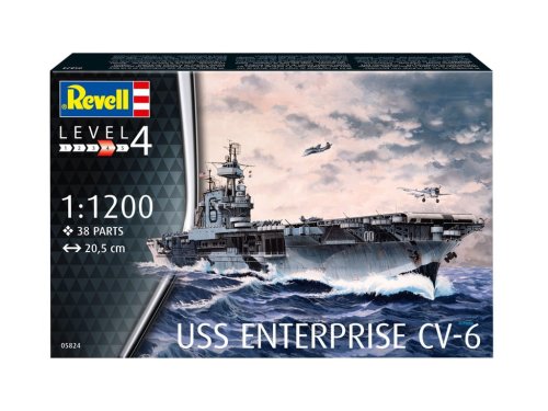 Go to product Revell 05824 - 1:1200 USS Enterprise CV-6