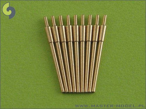 Go to product MASTER SM-700-016 - 1:700 Barrels for American cannons 8in/55 20.3 cm Mark 12