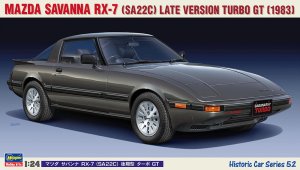 Hasegawa HC52 21152 - 1:24 Mazda Savanna RX-7 SA22C Late Version Turbo GT 1983