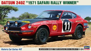 Hasegawa HC48 21148 - 1:24 Datsun 240Z 1971 Safari Rally Winner