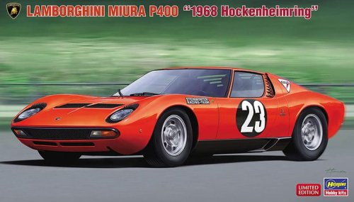 Go to product Hasegawa 20567 - 1:24 Lamorghini Miura P400 1968 Hockenheimring