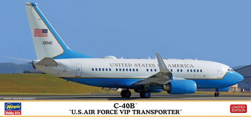 Go to product Hasegawa 10848 - 1:200 C-40B U.S. Air Force VIP Transporter