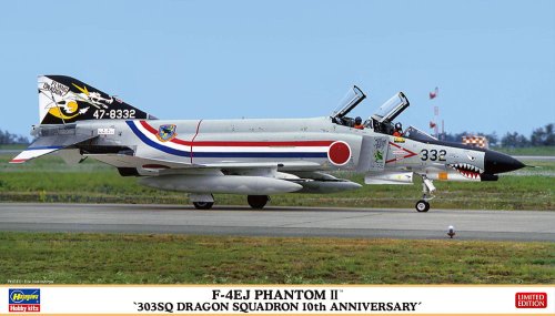 Go to product Hasegawa 02405 - 1:72 F-4EJ Phantom II 303SQ Dragon Squadron 10th Anniversary
