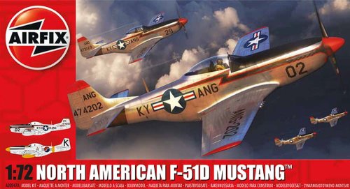 Go to product Airfix 02047A - 1:72 North American F-51D Mustang