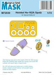 Special Hobby M72030 - 1:72 Heinkel He-162A Spatz
