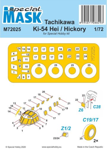 Go to product Special Hobby M72025 - 1:72 Tachikawa Ki-54 Hei / Hickory