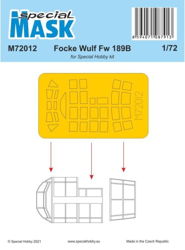 Go to product Special Hobby M72012 - 1:72 Focke Wulf FW 189B