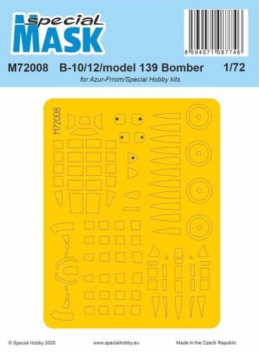 Go to product Special Hobby M72008 - 1:72 B-10/12/Model 139 Bomber