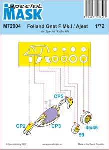 Special Hobby M72004 - 1:72 Folland Gnat F Mk.I / Ajeet