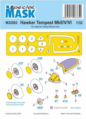 Go to product Special Hobby M32002 - 1:32 Hawker Tempest MkII/V/VI