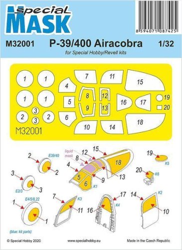 Go to product Special Hobby M32001 - 1:32 P-39/400 Airacobra