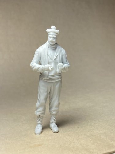 Go to product Copper State Models CSM F35038 - 1:35 French Marine Armoured Car Crewman And Morning Coffee