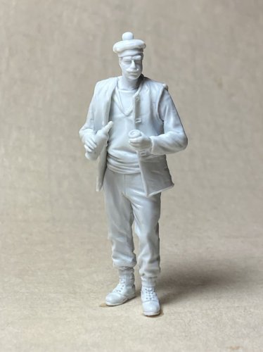 Go to product Copper State Models CSM F35037 - 1:35 French Marine Armoured Car Crewman With A Bottle Of Wine
