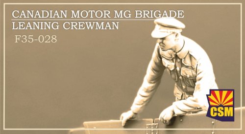 Go to product Copper State Models CSM F35028 - 1:35 Canadian Motor MG Brigade Leaning Crewman