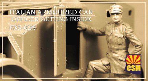 Go to product Copper State Models CSM F35023 - 1:35 Italian Armoured Car Officer Getting Inside