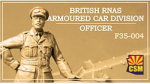 Copper State Models CSM F35004 - 1:35 British RNAS Armoured Car Division Officer
