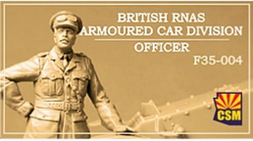Go to product Copper State Models CSM F35004 - 1:35 British RNAS Armoured Car Division Officer