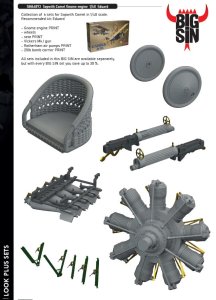 Eduard SIN64893 - 1:48 Sopwith Camel Gnome engine