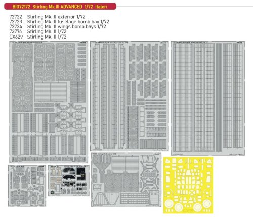 Go to product Eduard BIG72172 - 1:72 Stirling Mk.III Advanced