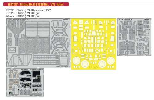 Go to product Eduard BIG72171 - 1:72 Stirling Mk.III Essential
