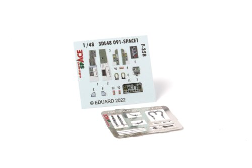 Go to product Eduard 3DL48091 - 1:48 F-35B Space 3D Decals + PE