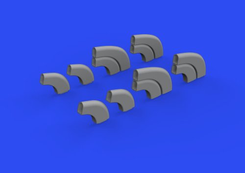 Go to product Eduard 648805 - 1:48 Yak-9D exhaust stacks Print 3D