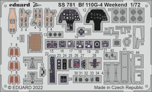 Go to product Eduard SS781 - 1:72 Bf 110G-4 Weekend