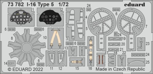 Go to product Eduard 73782 - 1:72 I-16 Type 5