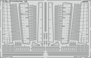 Eduard 481093 - 1:48 F4F-4 landing flaps
