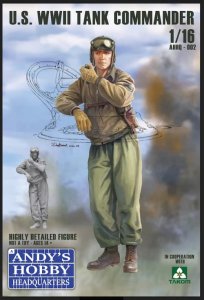Andy's Hobby Headquarters AHHQ-002 - 1:16 U.S. WWII Tank Commander