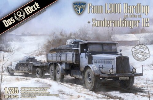 Go to product Das Werk DW35003X - 1:35 Faun L 900 including SdAh 115 New Edition