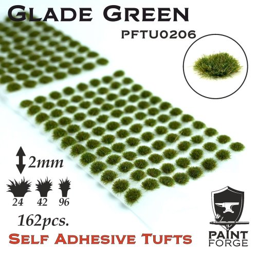 Go to product Paint Forge TU0206 - Kępy traw 2 mm x 150 szt - Glade Green
