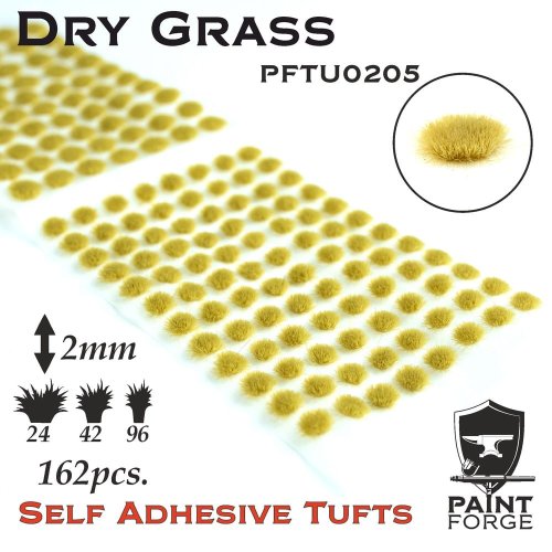Go to product Paint Forge TU0205 - Kępy traw 2 mm x 150 szt - Dry Grass