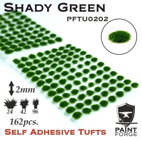 Go to product Paint Forge TU0202 - Kępy traw 2 mm x 150 szt - Shady Green