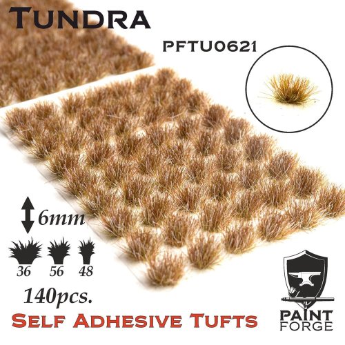 Go to product Paint Forge TU0621 - Kępy traw 6 mm x 120 szt - Tundra