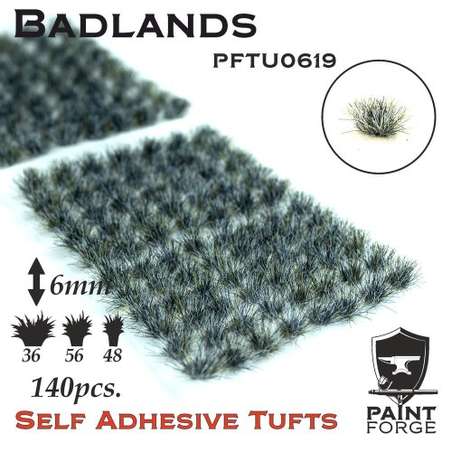 Go to product Paint Forge TU0619 - Kępy traw 6 mm x 120 szt - Badlands
